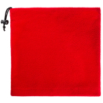 Braga de cuello polar ajustable para publicidad anti-pilling Adjust color rojo