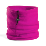 Braga de cuello polar ajustable para publicidad anti-pilling Adjust color fucsia primera vista