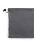 Bragas para cuello con logo 280 gr/m2 con cierre ajustable Adjust Warm color gris primera vista