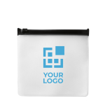 Bolsas para mascarillas con logo pequeñas de EVA con cierre Small vista principal