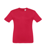 Camiseta personalizada para niños barata algodón 150 g/m2 THC Quito color rojo
