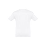 Camiseta personalizada para niños barata algodón 150 g/m2 THC Quito color blanco segunda vista