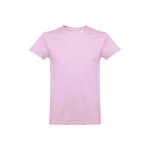 Camisetas con logotipo unisex de algodón cardado 190 g/m2 THC Ankara color lila primera vista