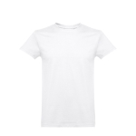 Camiseta promocional para niños en algodón 190 g/m2 THC Ankara Kids WH color blanco