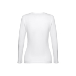 Camiseta de publicidad para mujer en algodón 150 g/m2 THC Bucharest color blanco segunda vista