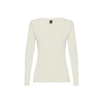 Camisetas de publicidad para mujer en algodón 150 g/m2 THC Bucharest color verde pastel primera vista