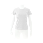 Camisetas de propaganda para mujer de 100% algodón 180 g/m2 Keya color blanco primera vista