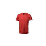 Camiseta de deporte en material RPET transpirable 135 g/m2 MKT Markus color rojo primera vista