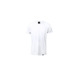 Camiseta de deporte en material RPET transpirable 135 g/m2 MKT Markus color blanco primera vista
