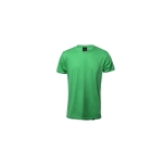 Camiseta de deporte en material RPET transpirable 135 g/m2 MKT Markus color verde primera vista