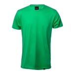 Camiseta de deporte en material RPET transpirable 135 g/m2 MKT Markus color verde