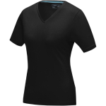 Camiseta propaganda para mujer algodón orgánico 200 g/m2 Elevate NXT color negro