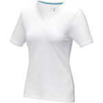 Camiseta propaganda para mujer algodón orgánico 200 g/m2 Elevate NXT color blanco