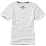 Camiseta propaganda para mujer algodón orgánico 200 g/m2 Elevate NXT color blanco