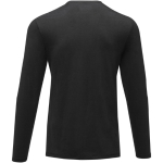 Camiseta de algodón orgánico suave para eventos 200 g/m2 Elevate NXT color negro segunda vista trasera