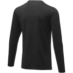 Camiseta de algodón orgánico suave para eventos 200 g/m2 Elevate NXT color negro tercera vista trasera