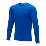 Camiseta de algodón orgánico suave para eventos 200 g/m2 Elevate NXT color azul