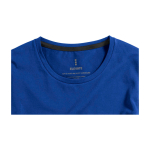 Camiseta de algodón orgánico suave para eventos 200 g/m2 Elevate NXT color azul vista detalle 1