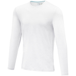 Camisetas de algodón orgánico suave 200 g/m2 Elevate NXT color blanco