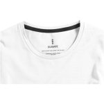 Camisetas de algodón orgánico suave 200 g/m2 Elevate NXT color blanco vista detalle 1