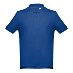 Polos personalizados en diversos colores y algodón 195 g/m2 THC Adam color azul real