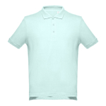 Polos personalizados en diversos colores y algodón 195 g/m2 THC Adam color verde menta
