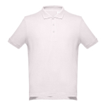 Polos personalizados en diversos colores y algodón 195 g/m2 THC Adam color rosa pastel