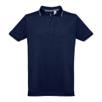 Polos con logotipo de corte slim fit de algodón 210 g/m2 THC Rome