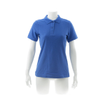 Polos personalizables para mujer de algodón 180 g/m2 Keya color azul segunda vista