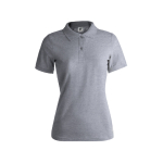 Polos personalizables para mujer de algodón 180 g/m2 Keya color gris primera vista