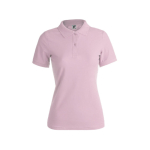 Polos personalizables para mujer de algodón 180 g/m2 Keya color rosa primera vista