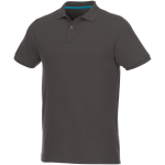 Polos de algodón orgánico y poliéster reciclado 220 g/m2 Elevate NXT color gris oscuro