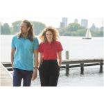 Polo de algodón orgánico y poliéster reciclado 220 g/m2 Elevate NXT