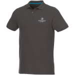 Polo de algodón orgánico y poliéster reciclado 220 g/m2 Elevate NXT vista impresión serigrafía
