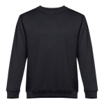 Sudadera en diversos colores de poliéster y algodón 300 g/m2 THC Delta color negro