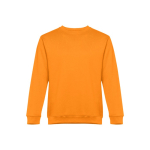 Sudadera en diversos colores de poliéster y algodón 300 g/m2 THC Delta color naranja