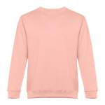 Sudadera en diversos colores de poliéster y algodón 300 g/m2 THC Delta color salmón primera vista