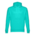 Sudaderas en múltiples colores unisex con capucha 320 g/m2 THC Phoenix color turquesa
