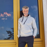 Sudadera con bolsillo canguro algodón y poliéster 320 g/m2 THC Moscow varios colores