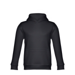 Sudadera promocional de algodón y poliéster 320 g/m2 THC Phoenix Kids color negro