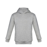 Sudadera promocional de algodón y poliéster 320 g/m2 THC Phoenix Kids color gris