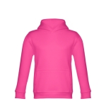 Sudadera promocional de algodón y poliéster 320 g/m2 THC Phoenix Kids color fucsia