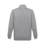 Sudaderas con cierre 1/4 en algodón y poliéster 320 g/m2 THC Budapest color gris segunda vista