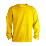 Sudadera barata de algodón y poliéster en vivos colores 280 g/m2 Keya color amarillo