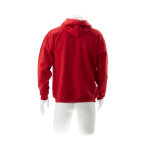 Sudaderas personalizadas de algodón y poliéster 280 g/m2 Keya color rojo cuarta vista