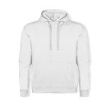 Sudaderas personalizadas de algodón y poliéster 280 g/m2 Keya color blanco primera vista