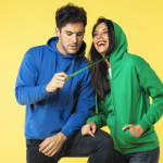 Sudaderas personalizadas de algodón y poliéster 280 g/m2 Keya vista de ambiente