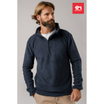 Polares personalizados unisex de poliéster 260 g/m2 THC Vienna color azul marino vista bodegón