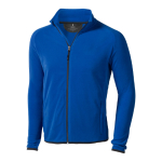 Chaquetas serigrafiadas microfibra y poliéster 190 g/m2 Elevate Life color azul