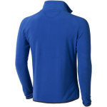 Chaquetas serigrafiadas microfibra y poliéster 190 g/m2 Elevate Life color azul vista trasera